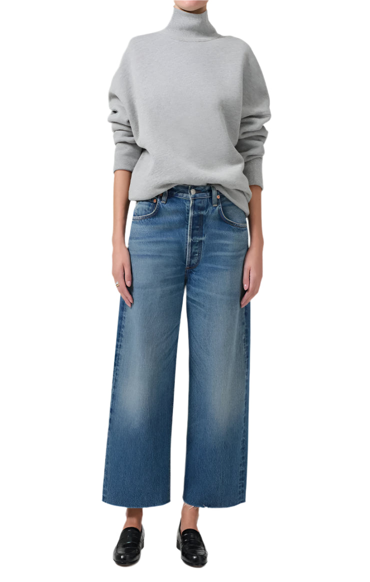 Ayla Raw Hem Crop / Doheny