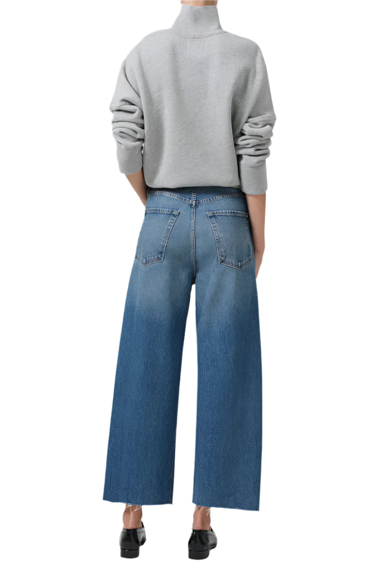 Ayla Raw Hem Crop / Doheny