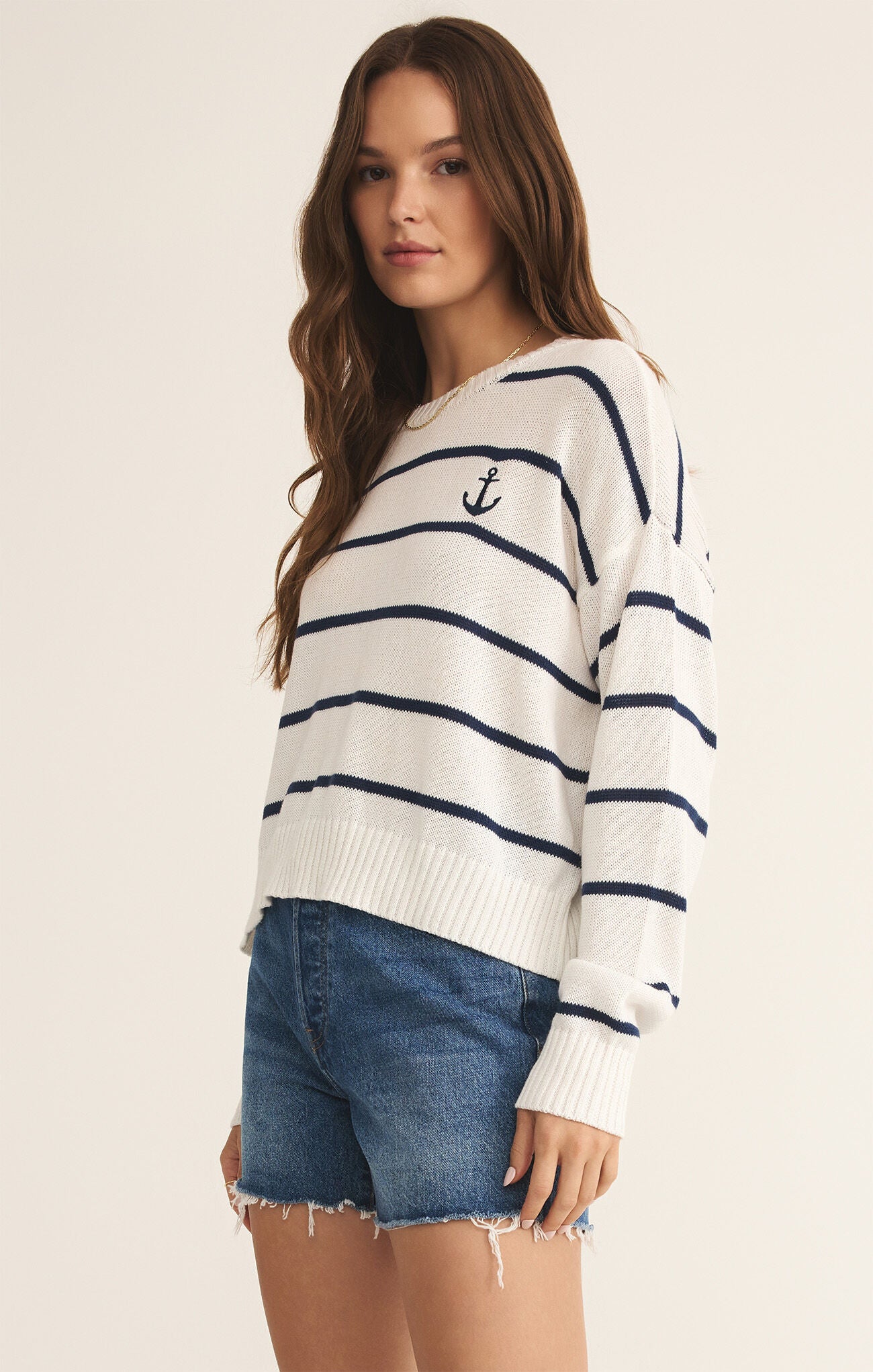 Anchors Away Sweater