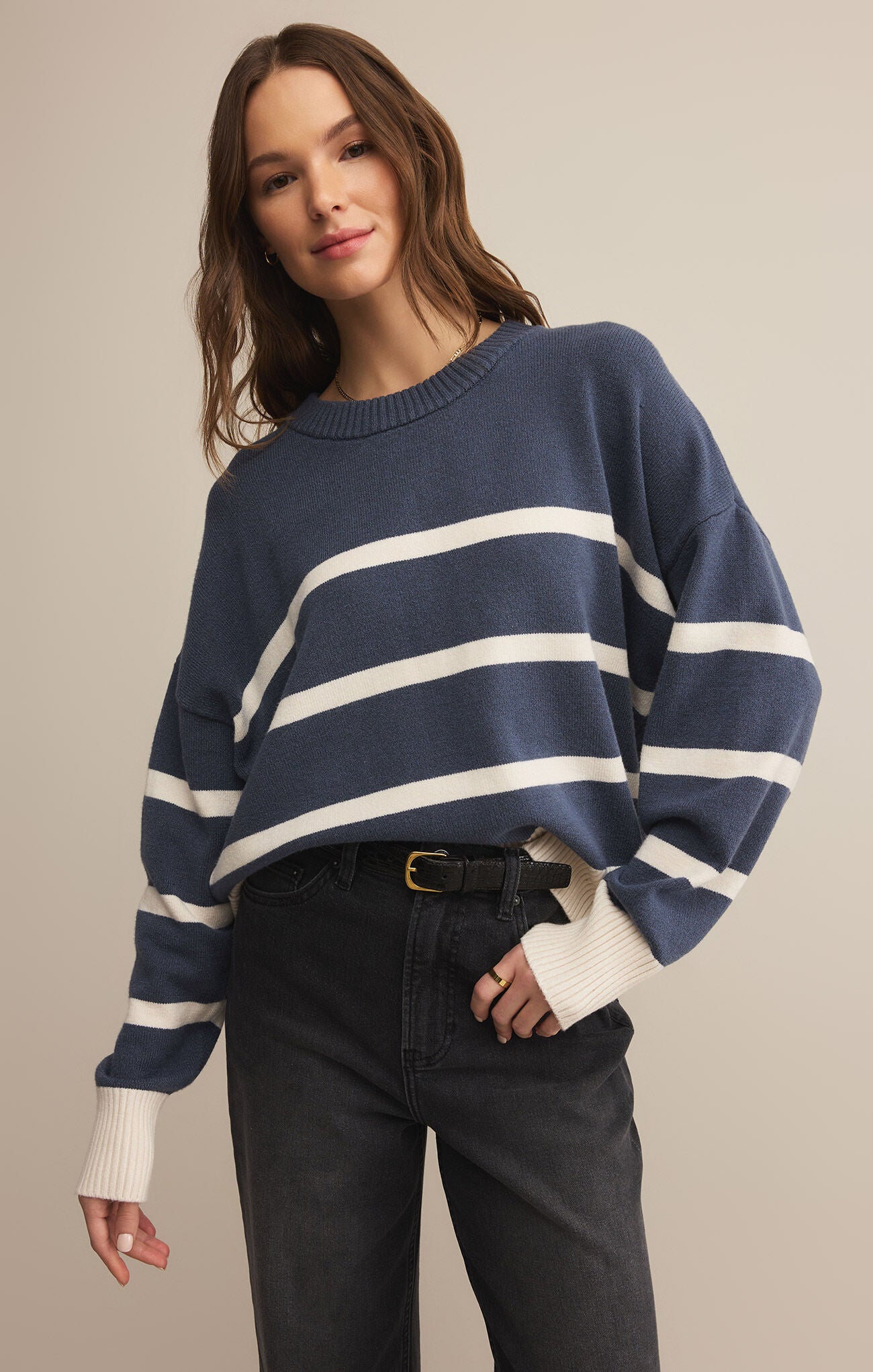 Jordane Striped Sweater