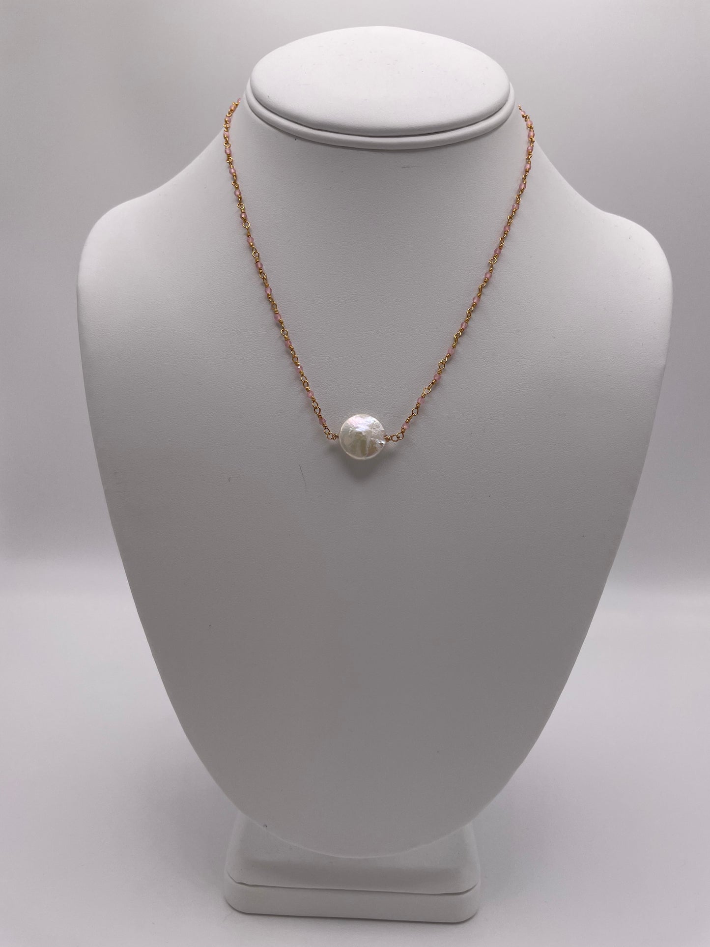 Simple Pearl Necklace