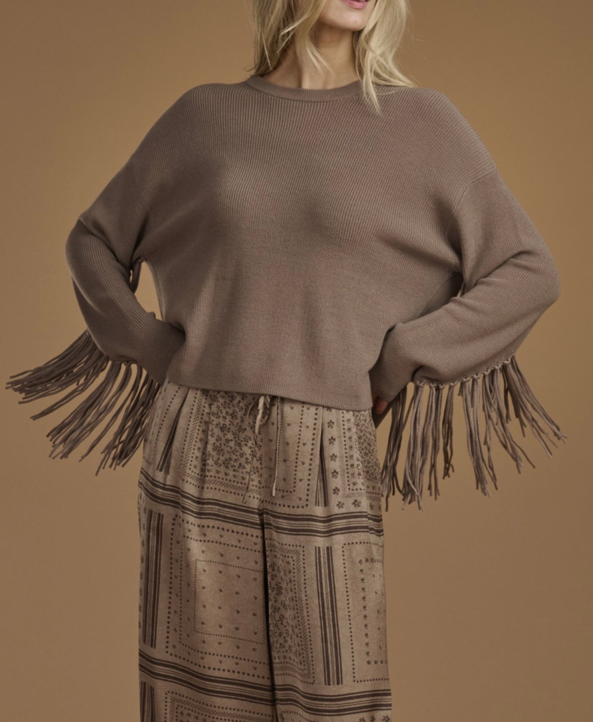 Willow Fringe Sweater