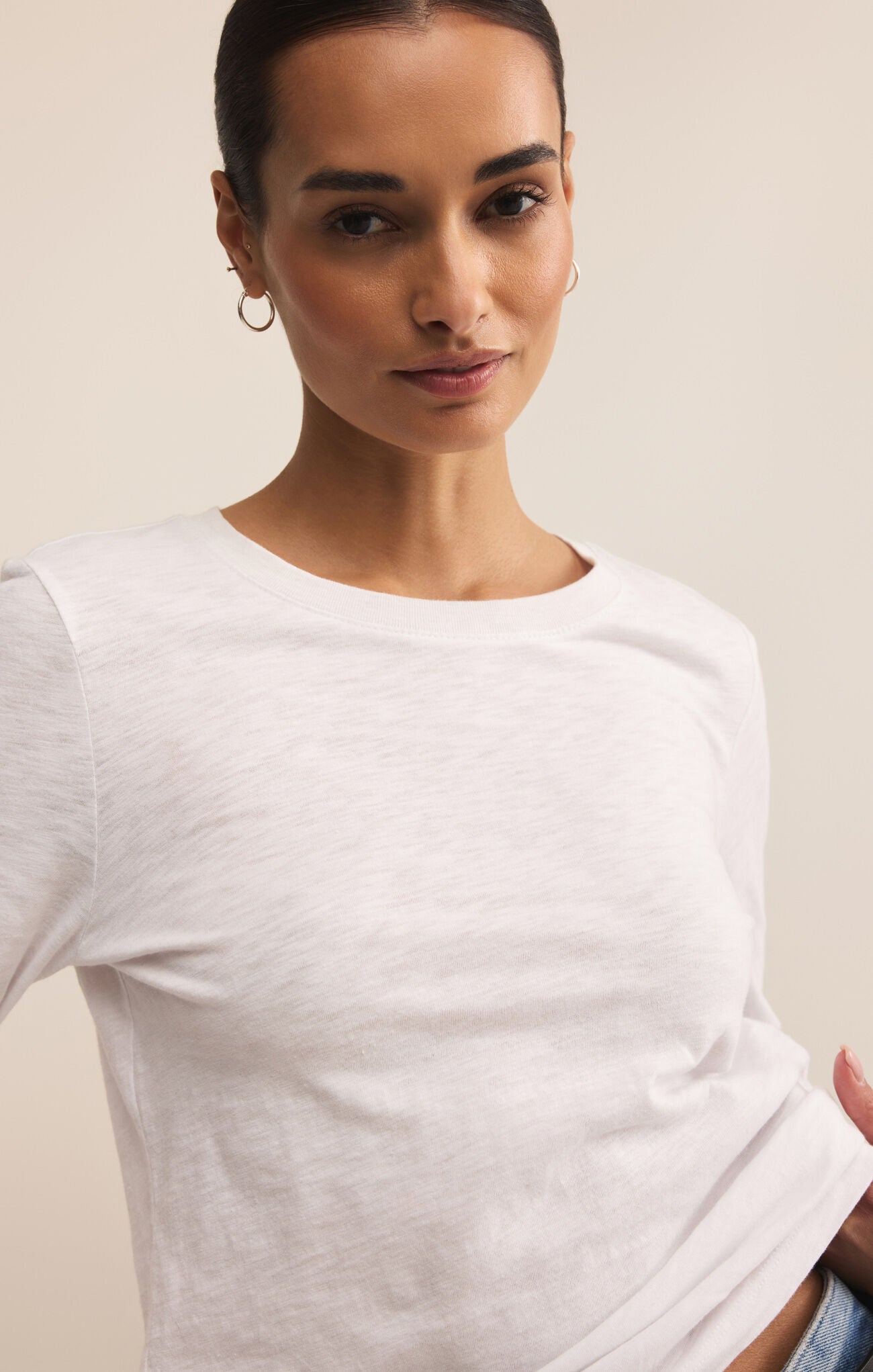 Long Sleeve Slub Tee
