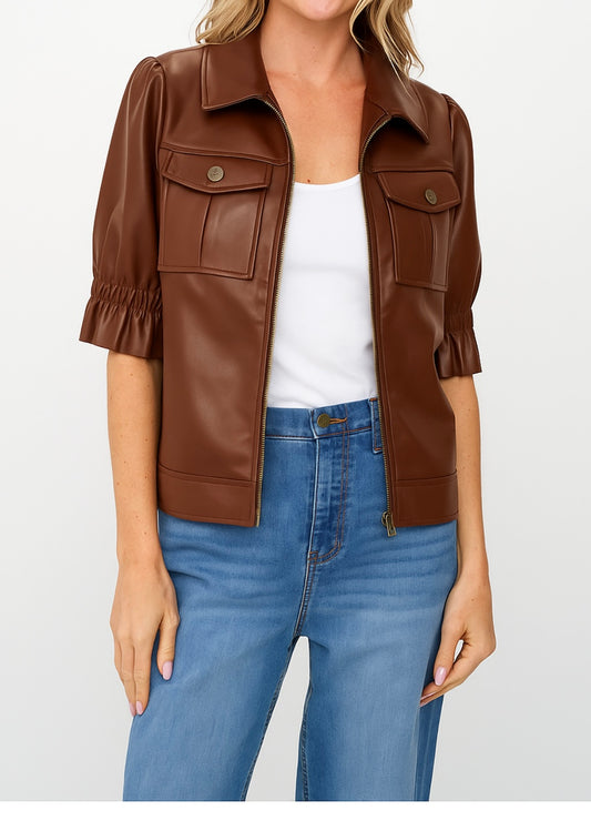 Jennifer Faux Leather