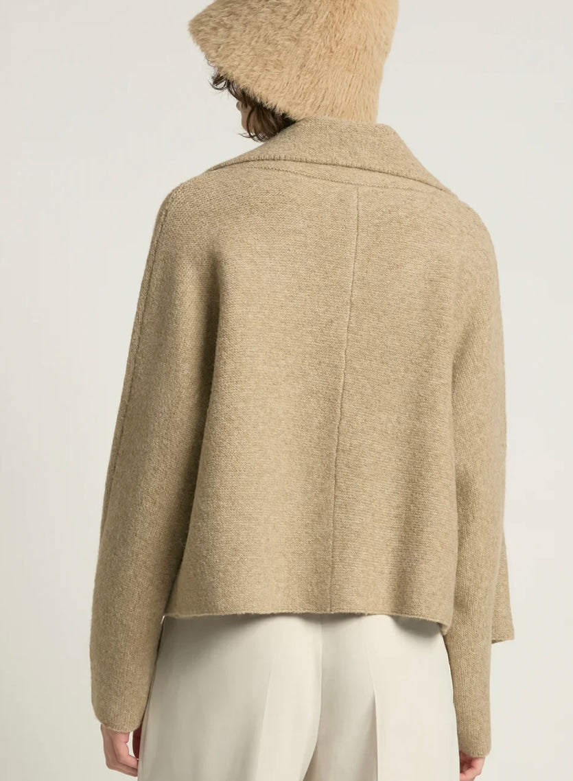 Flap Collar Cardi