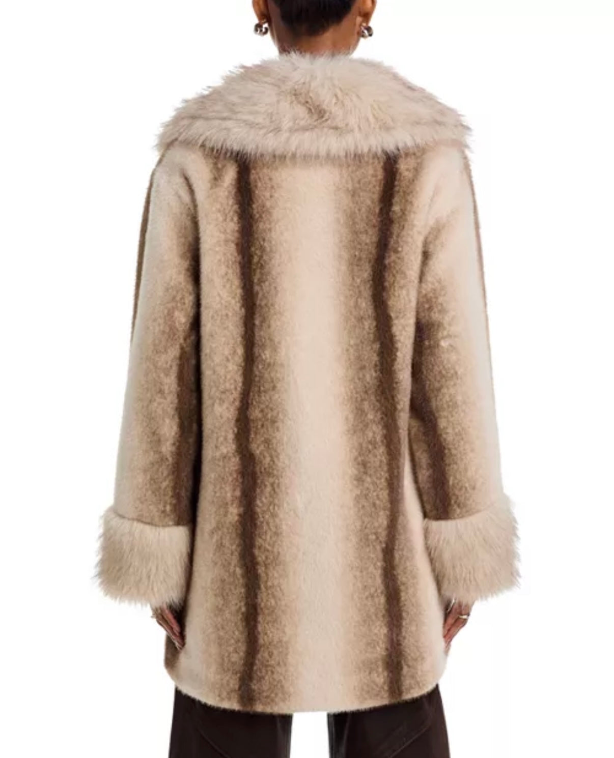 Carmelina Fuzzy Coat