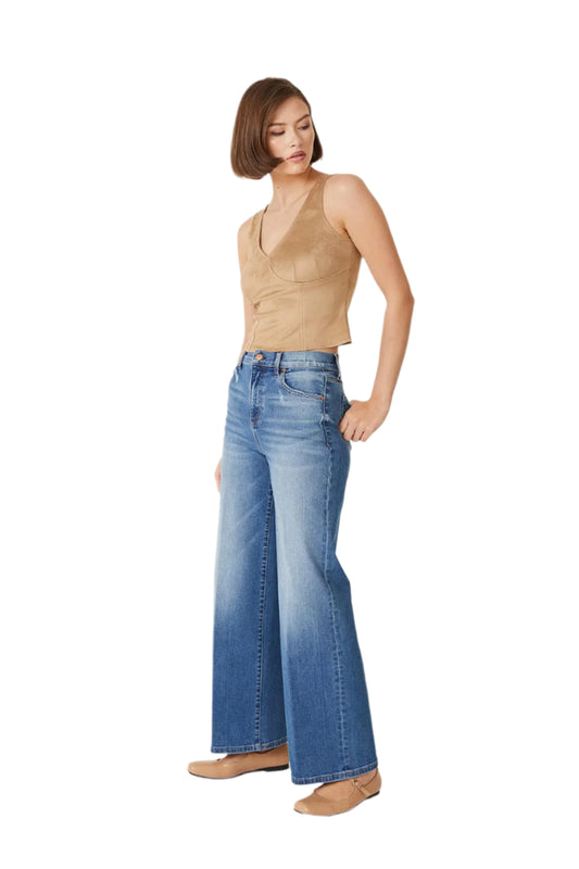 Hudson Wide Leg Denim by Level 99
