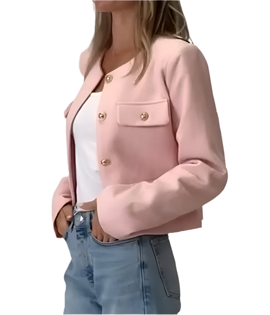 Blakely Pocket Crop Blazer