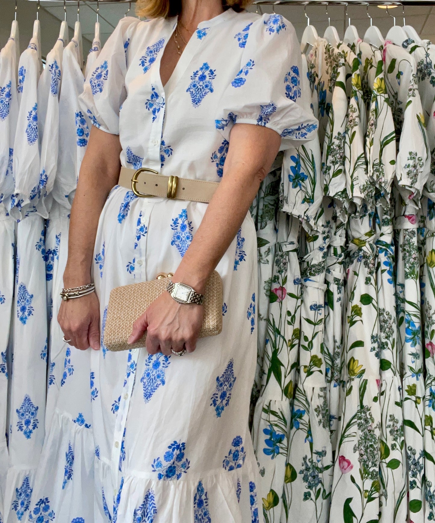 Yila Floral Button Down