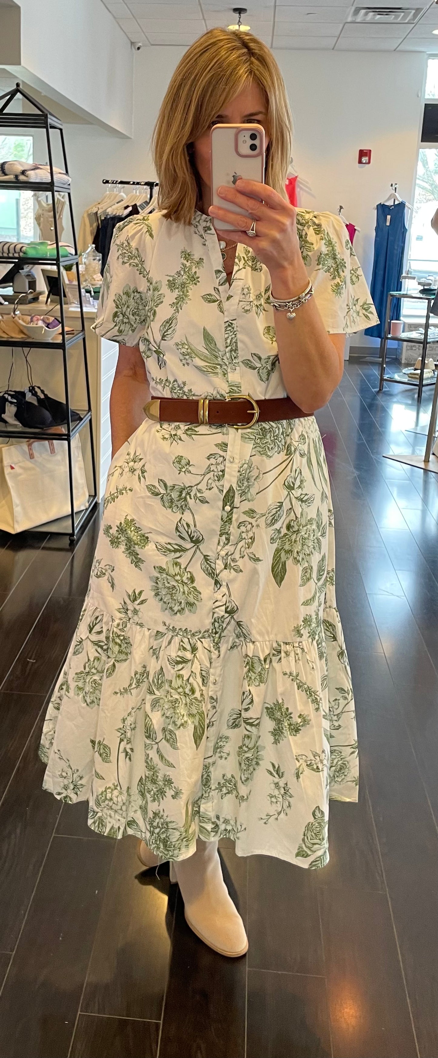 Bria Floral Midi
