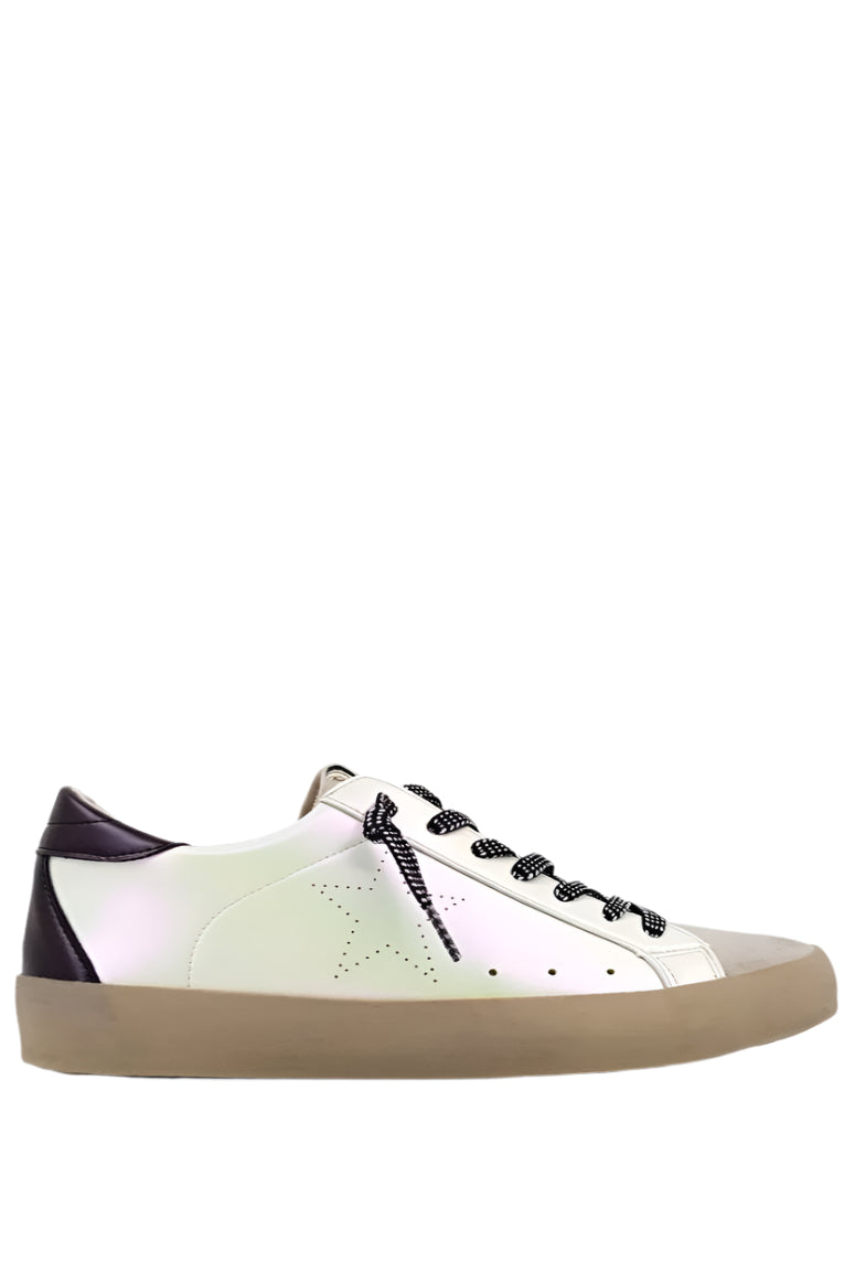 Mia Sneaker / Metallic White
