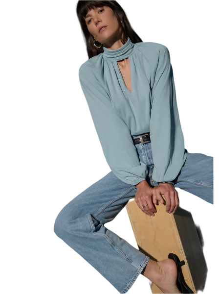 Rosalie Keyhole Blouse