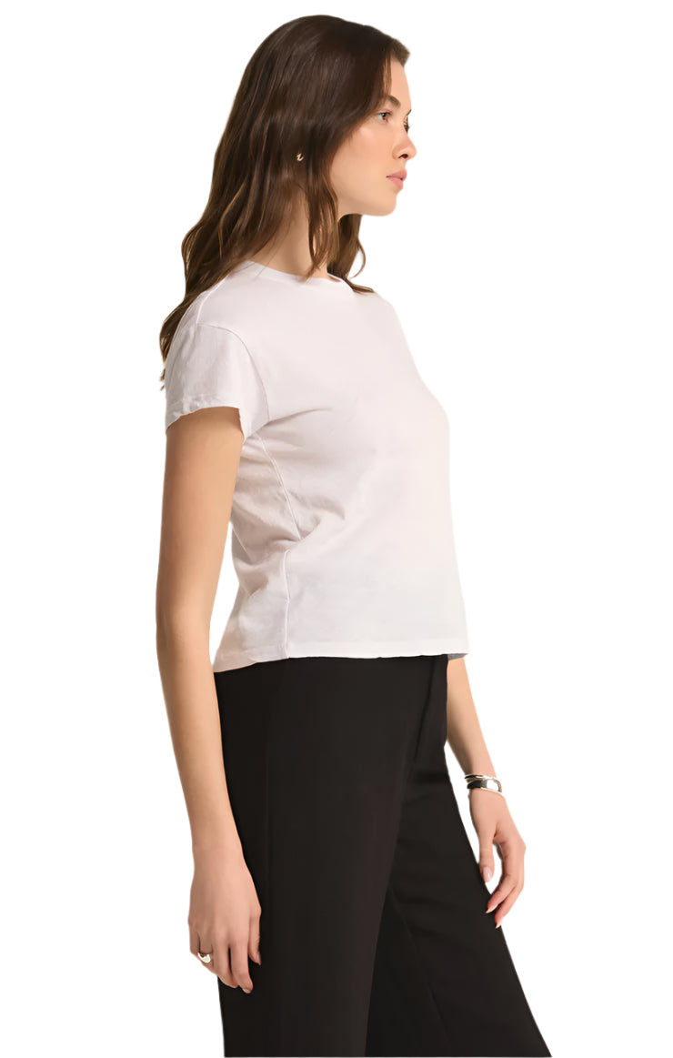 Modern Slub Tee / White