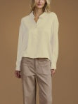 Clara Button Down Satin Top
