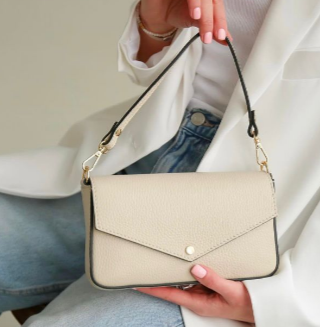 Italian Leather Clutch