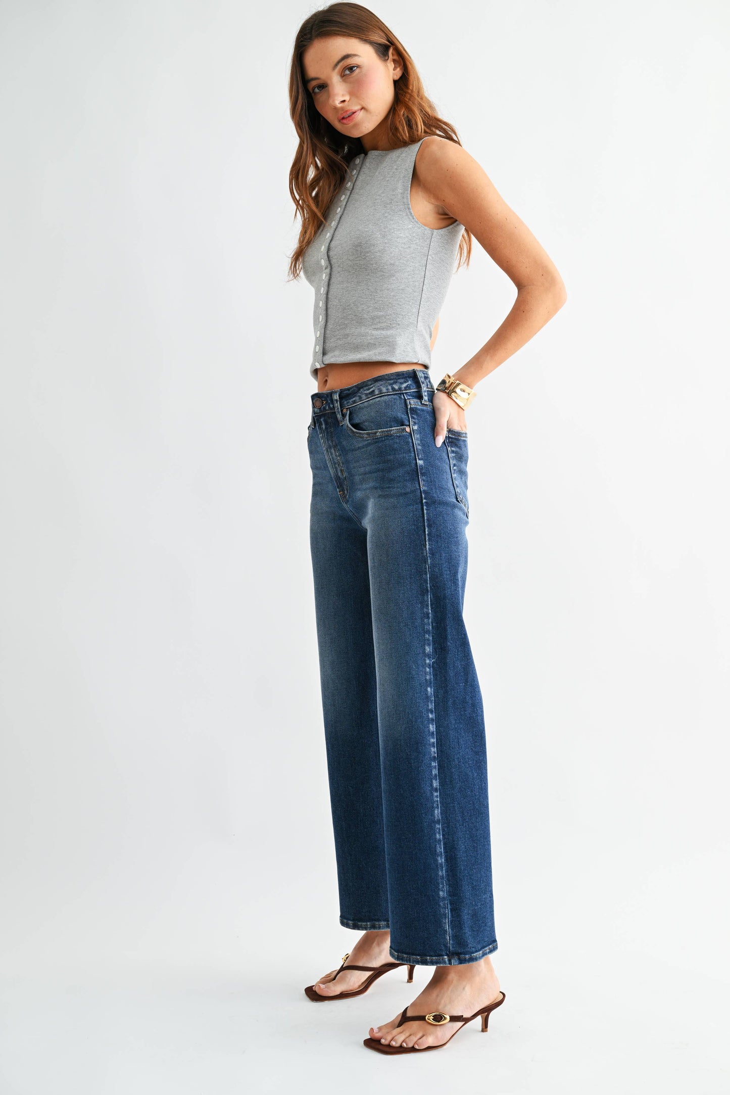 BP609J - DK - JB Collection HR Wide Leg