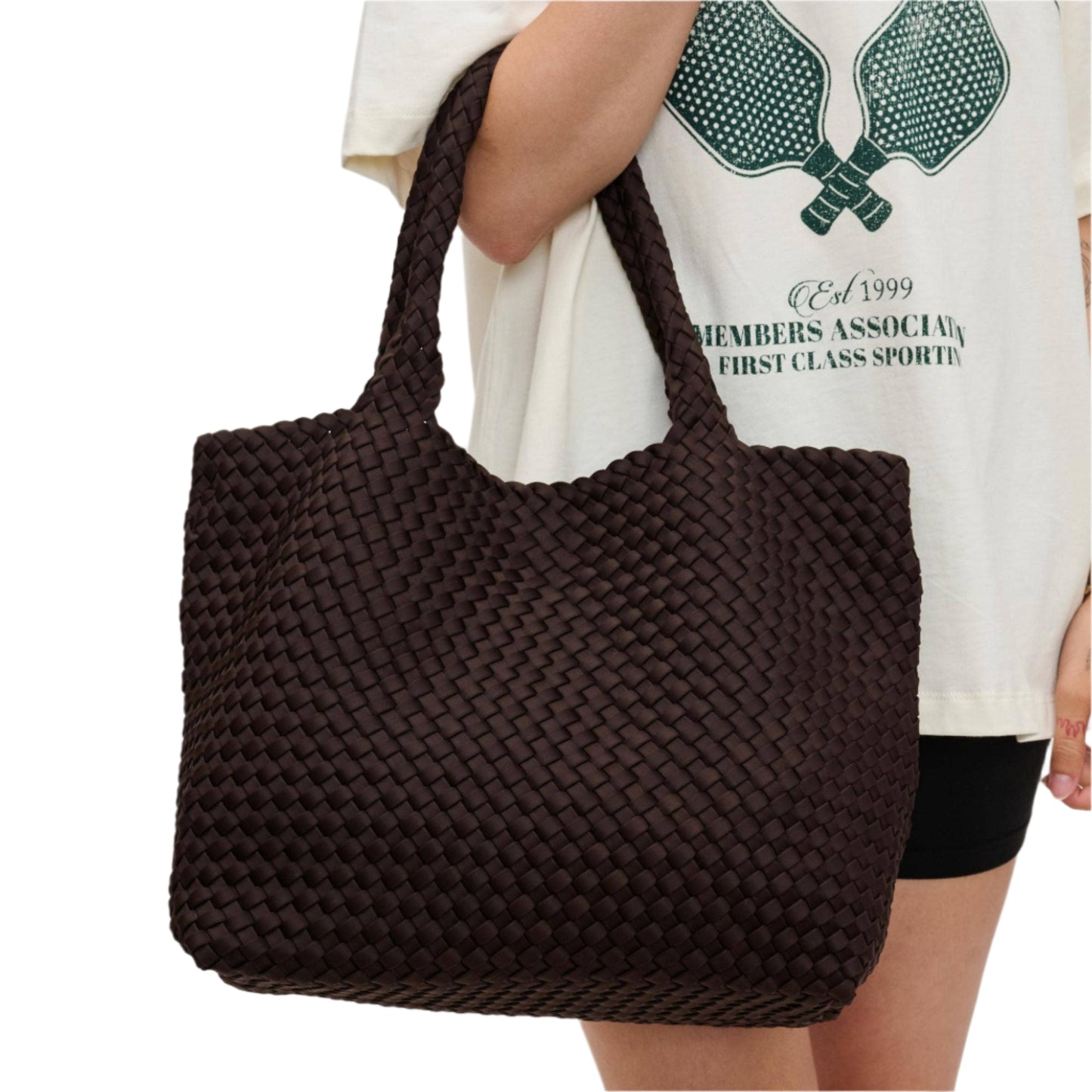 Sky's The Limit - Medium Woven Neoprene Tote