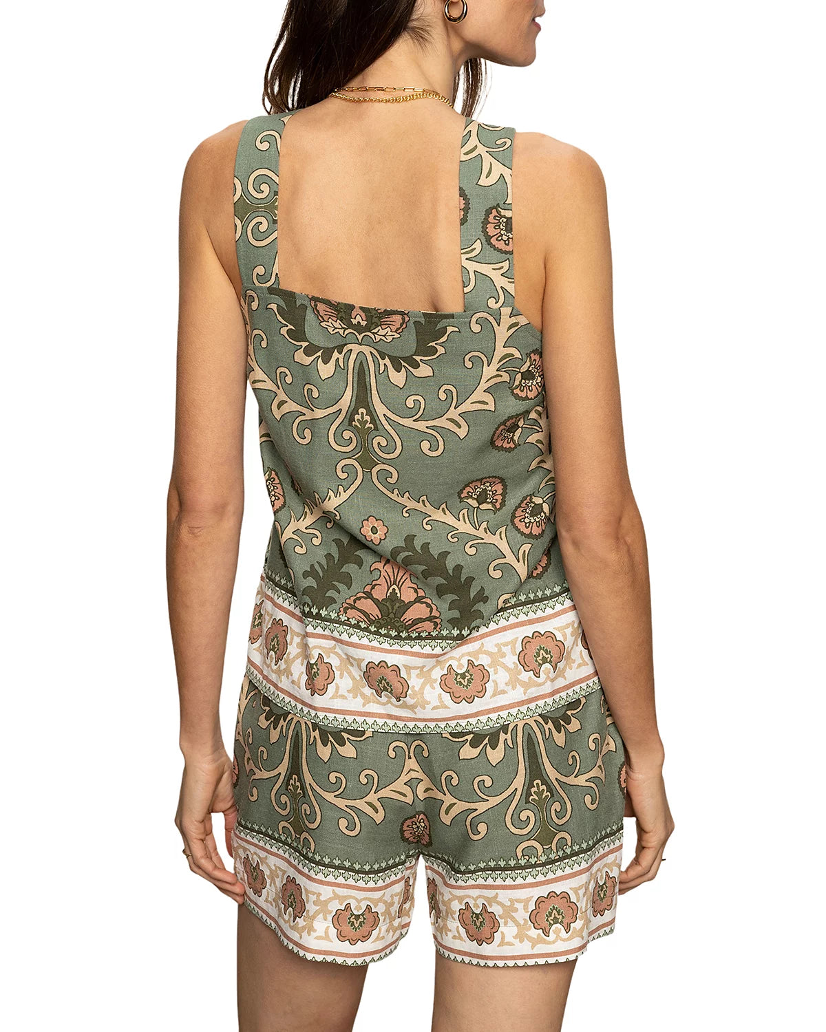 Button Back Cami