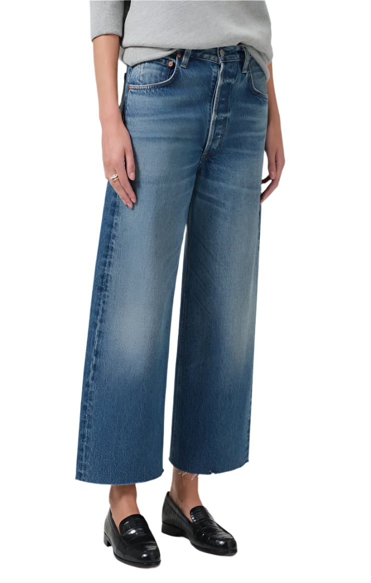 Ayla Raw Hem Crop / Doheny