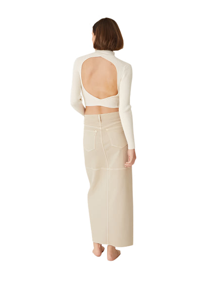 Staci Front Slit Skirt