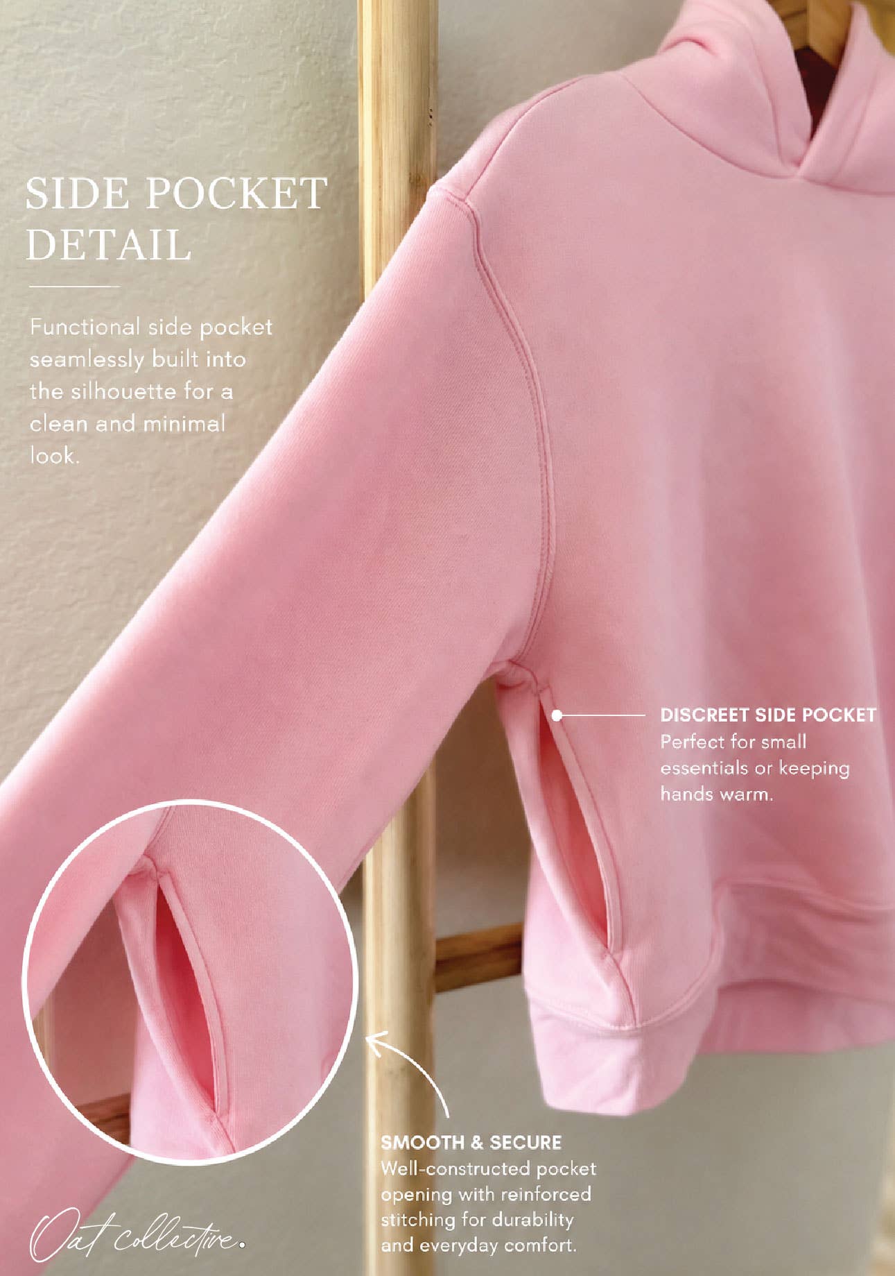 Premium Basic Cropped Hoodie Pullover Sweatshirt
