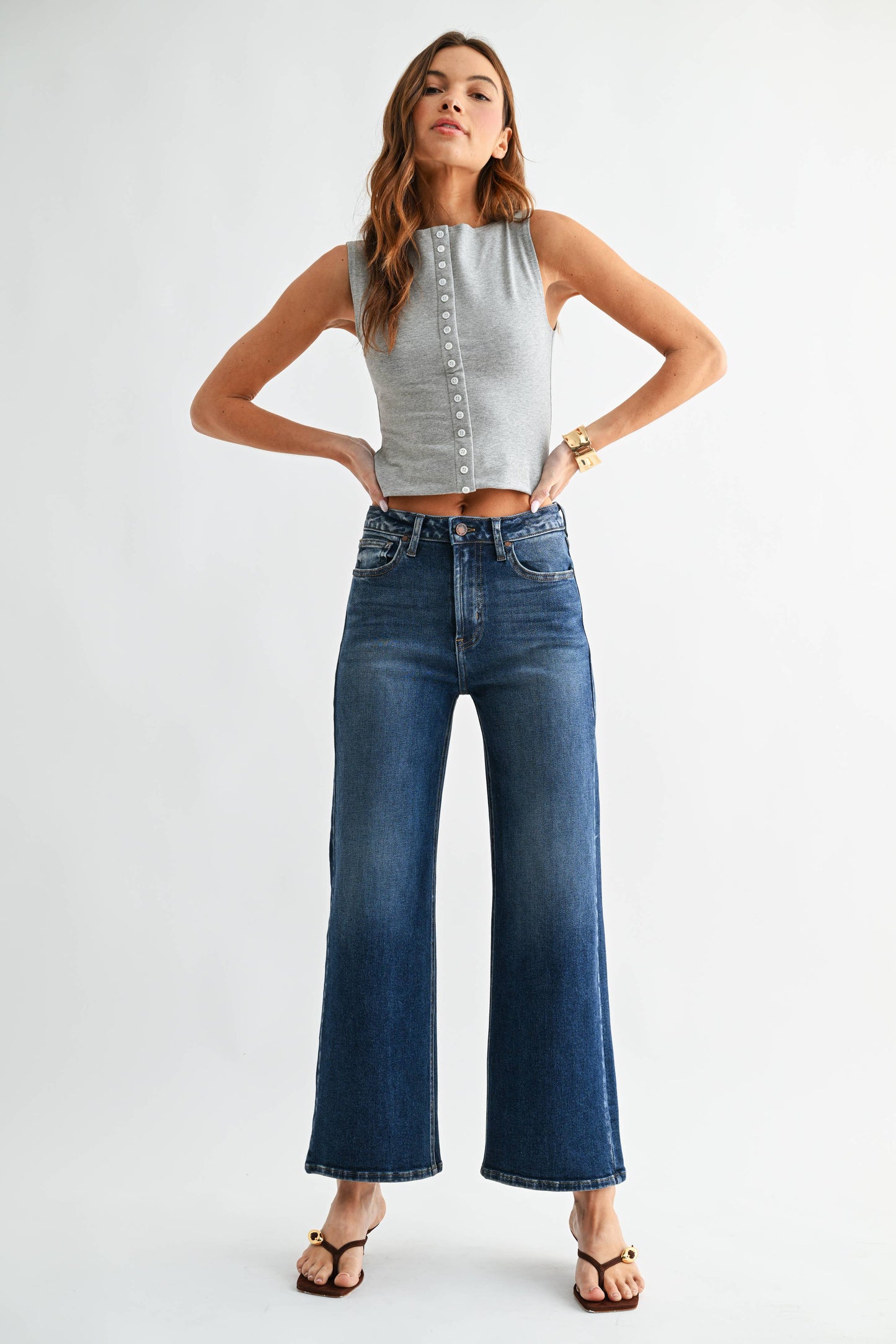 BP609J - DK - JB Collection HR Wide Leg