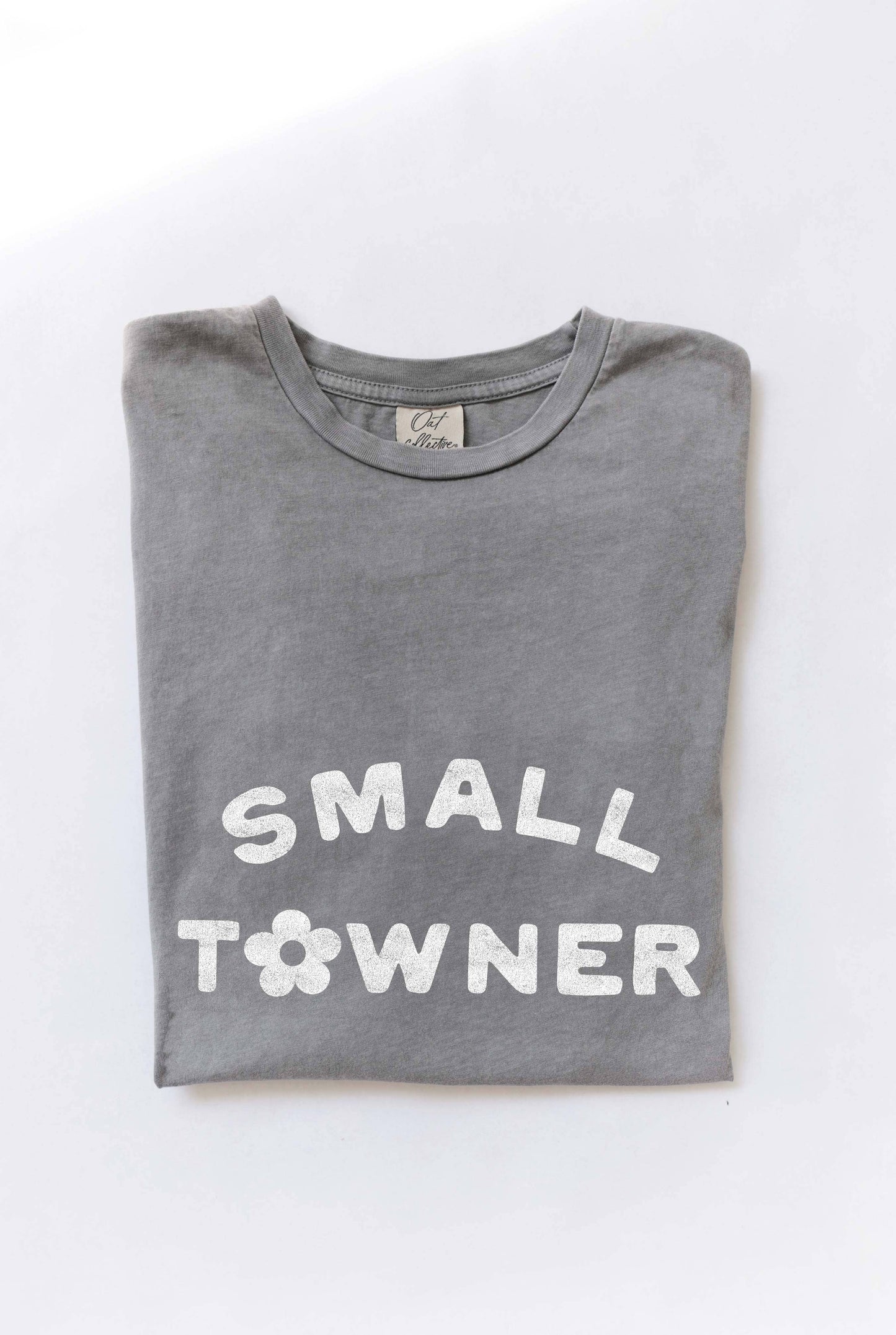 SMALL TOWNER Mineral Washed Graphic Top