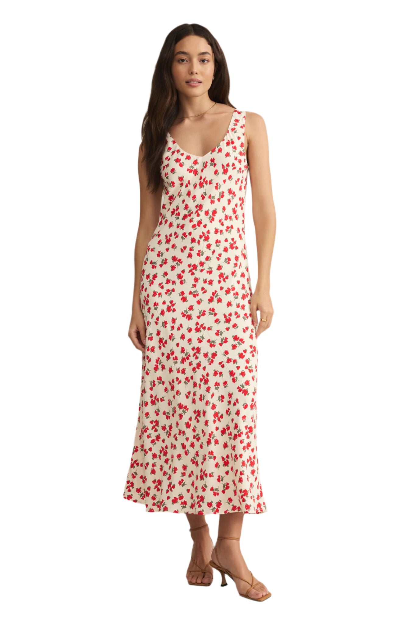 Hana La Rosa Ditsy Maxi Dress