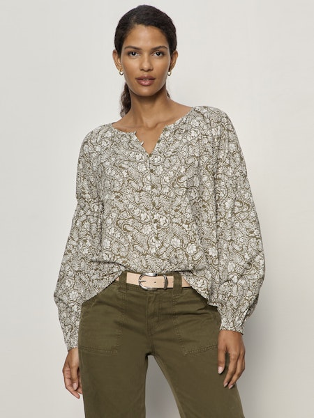 Feeling Best Button Blouse