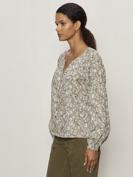 Feeling Best Button Blouse