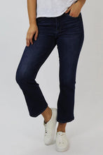Load image into Gallery viewer, Jeanne Super High Rise Cropped Flare Leg Denim
