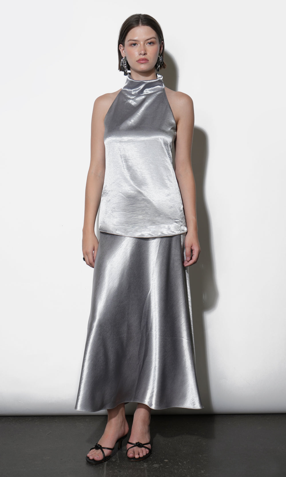 Paige Midi Slip Skirt