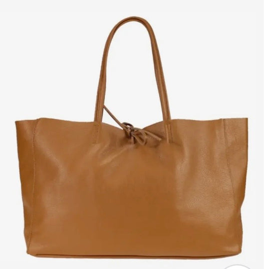 Leather Tie Travel Bag