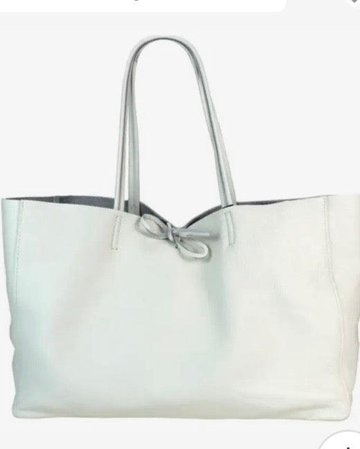 Leather Tie Travel Bag