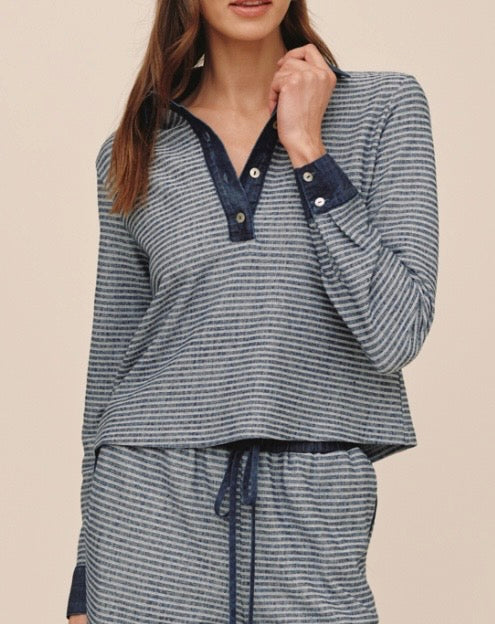Contrast Polo Shirt