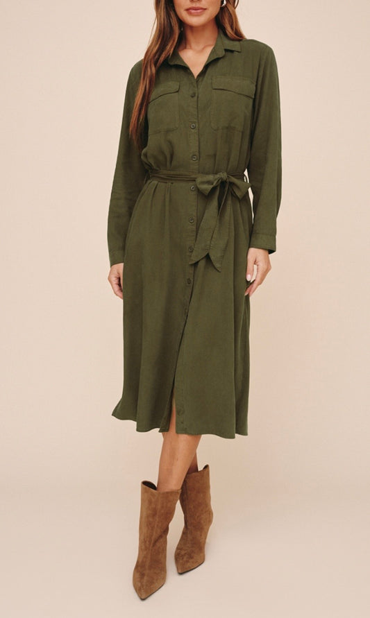 Maxi Shirt Dress