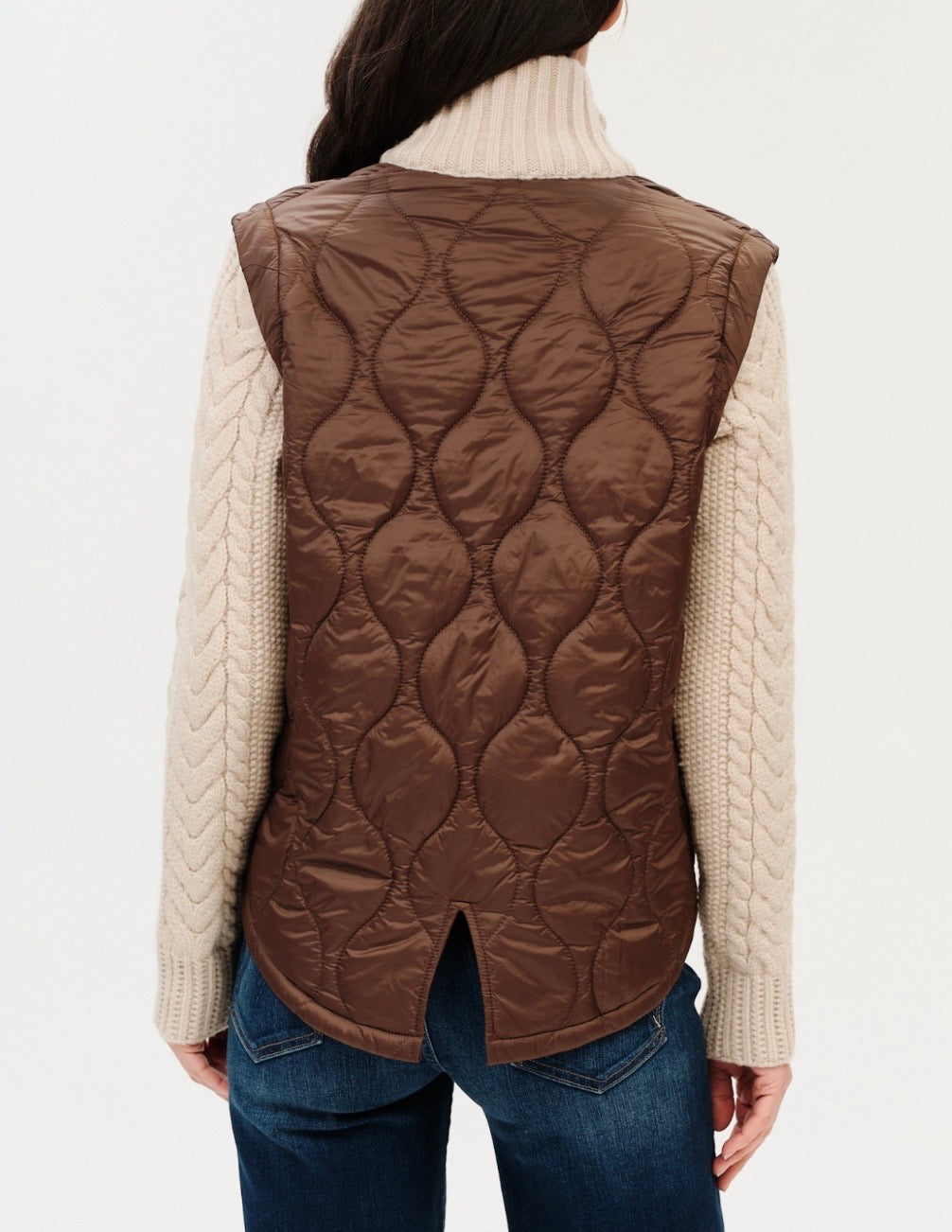 Melanie Mixed Media Jacket