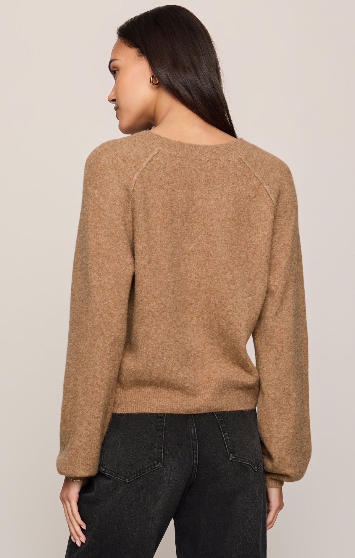 Westmont Henley Sweater in Caramel