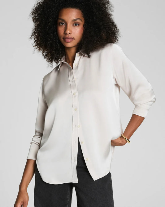 Silky Smooth Button Down