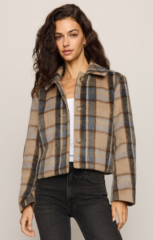 Petra Plaid Fall Jacket