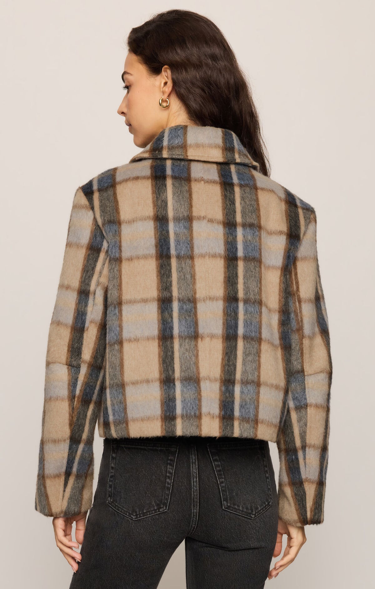 Petra Plaid Fall Jacket