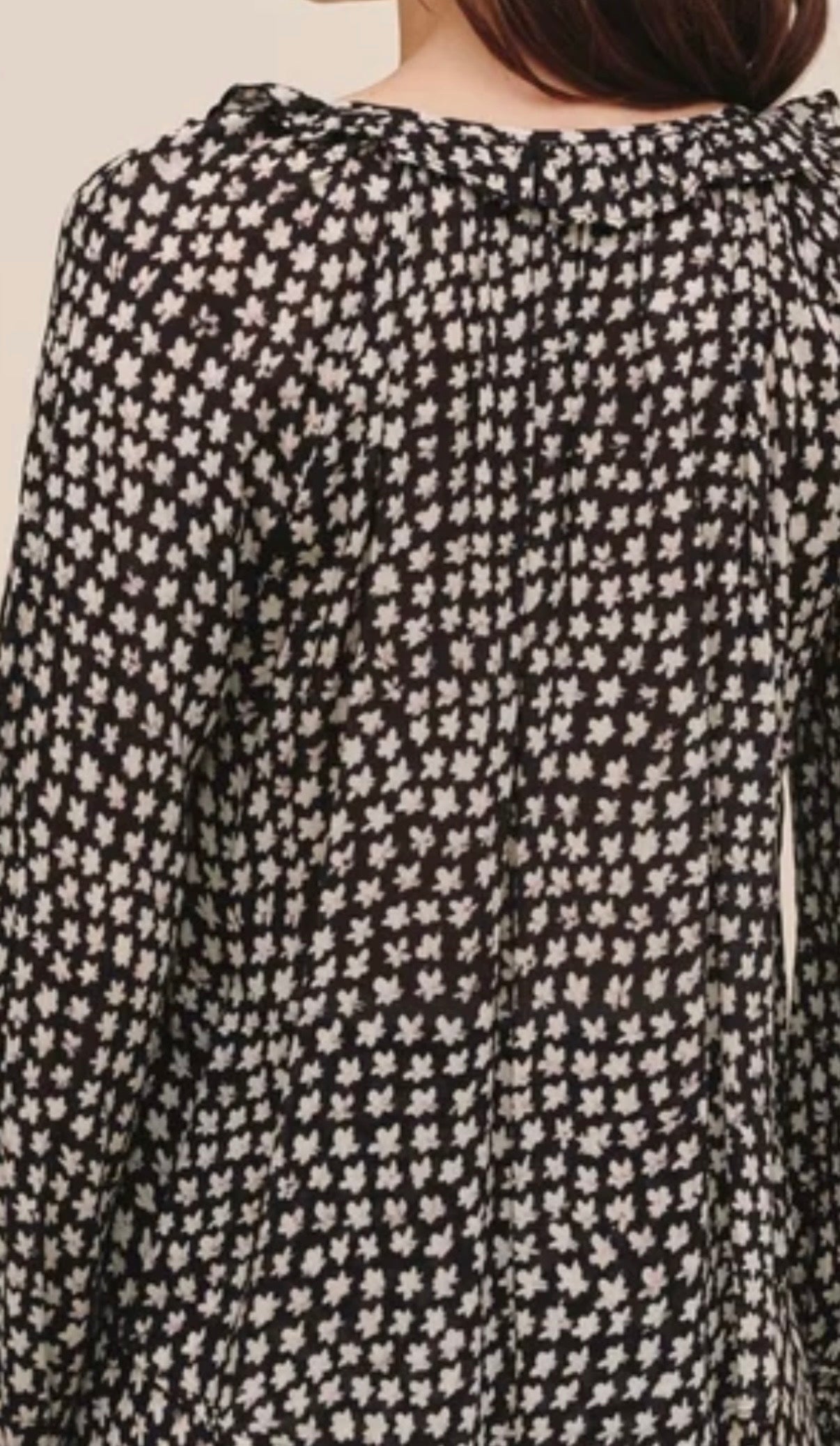 Neck Ruffle Top