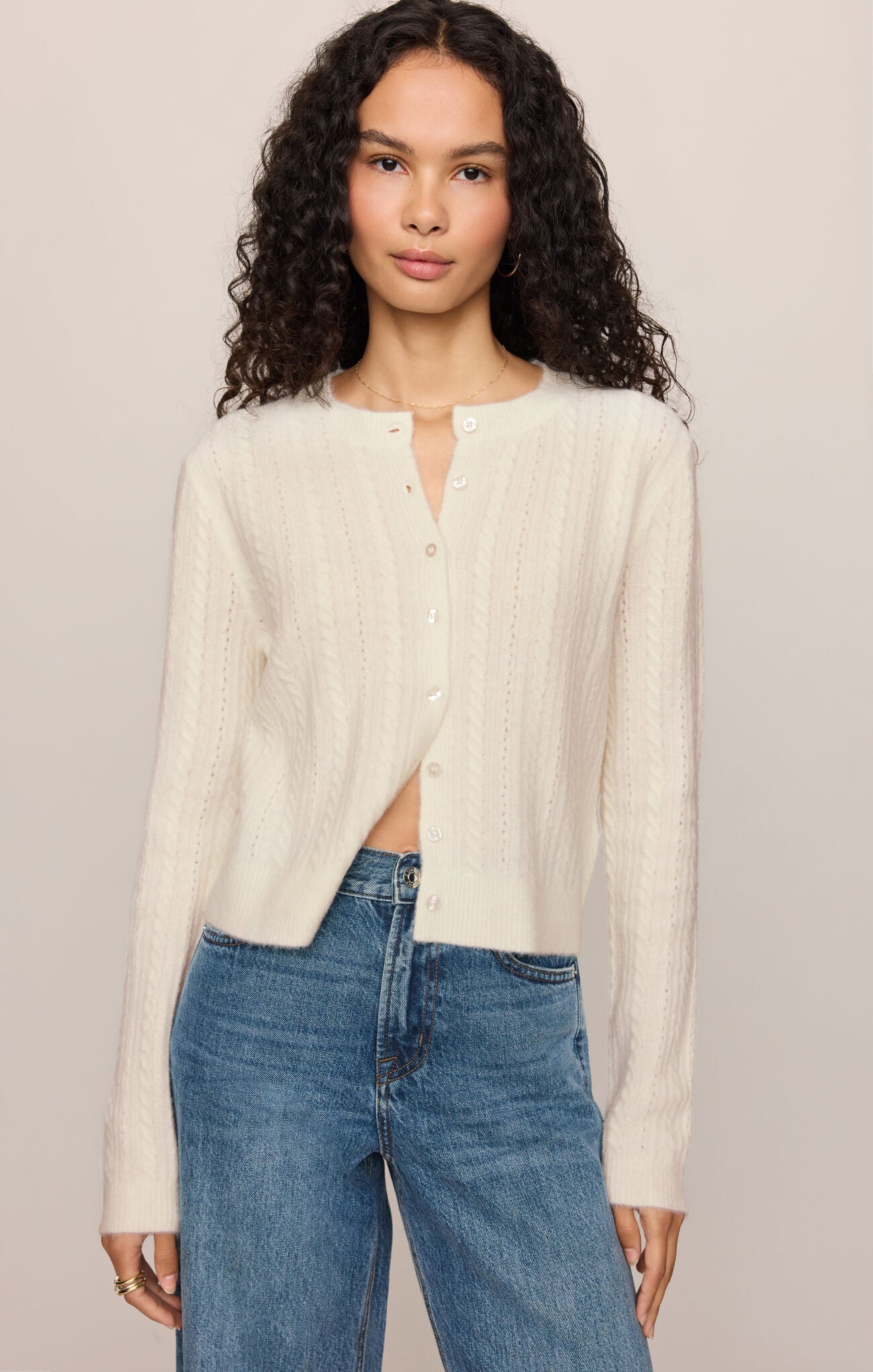 Medina Pointelle Cardi