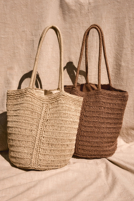 Las Lomas Straw Bag