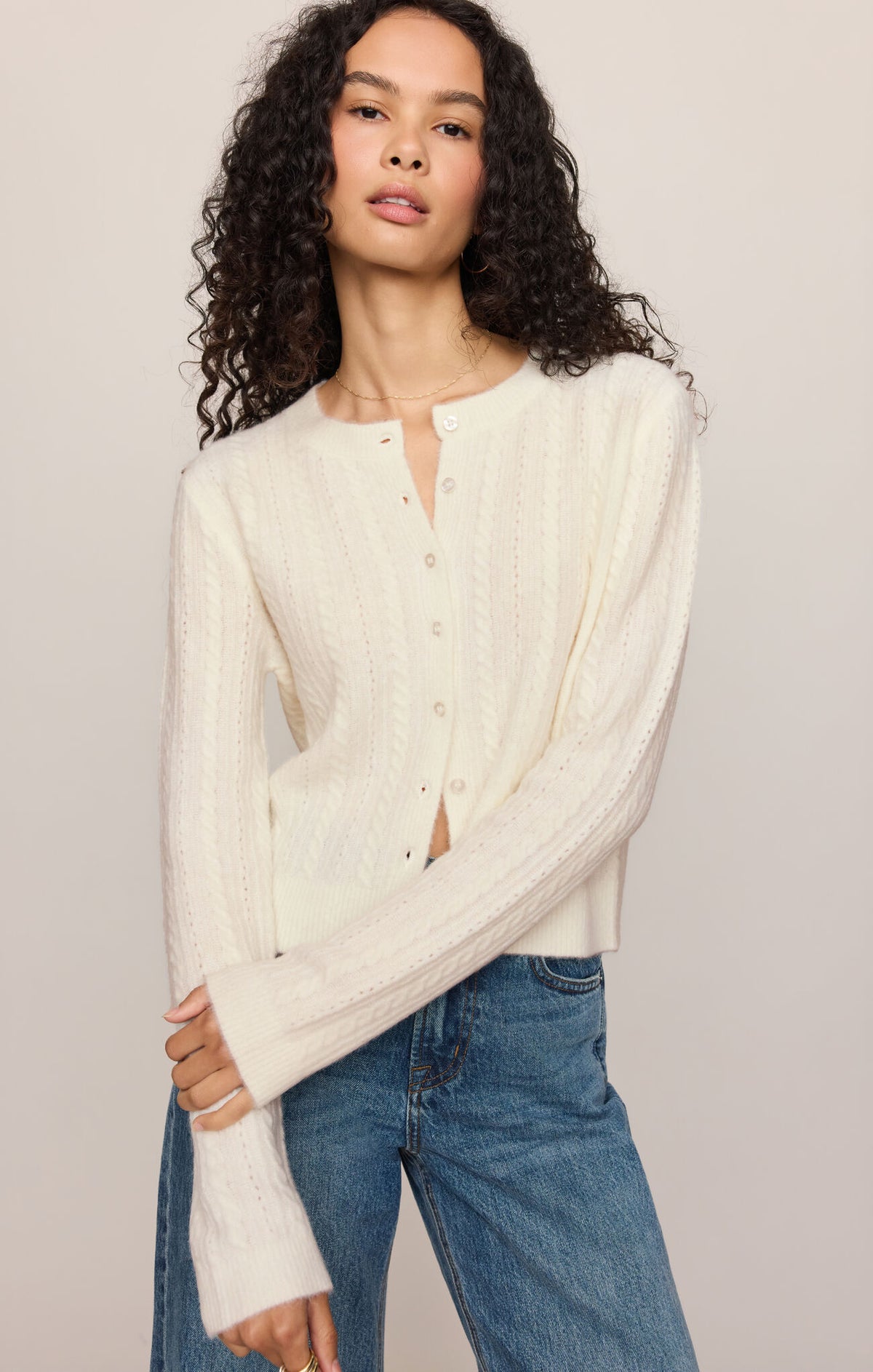 Medina Pointelle Cardi
