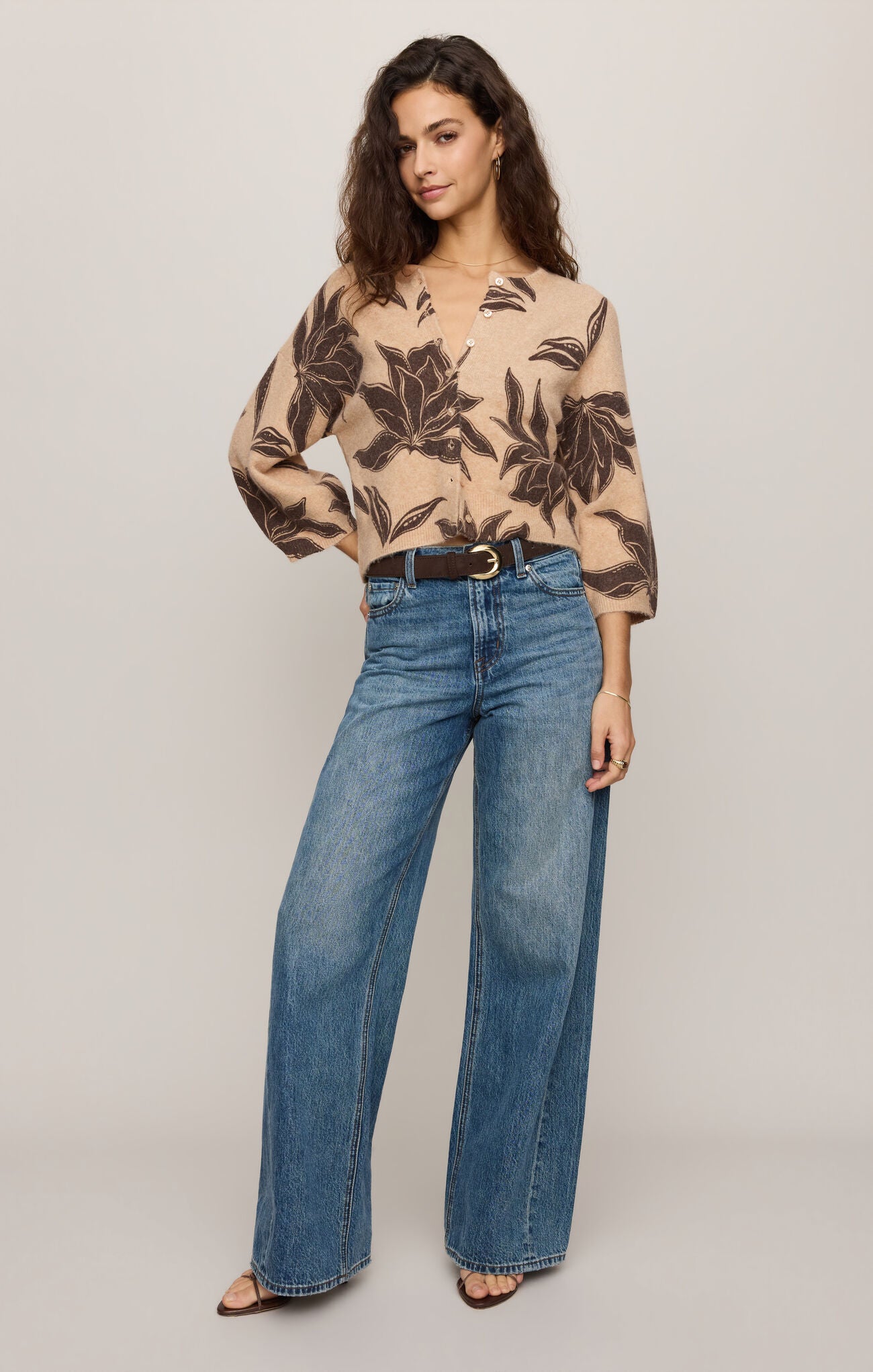 Valor Floral Cardi
