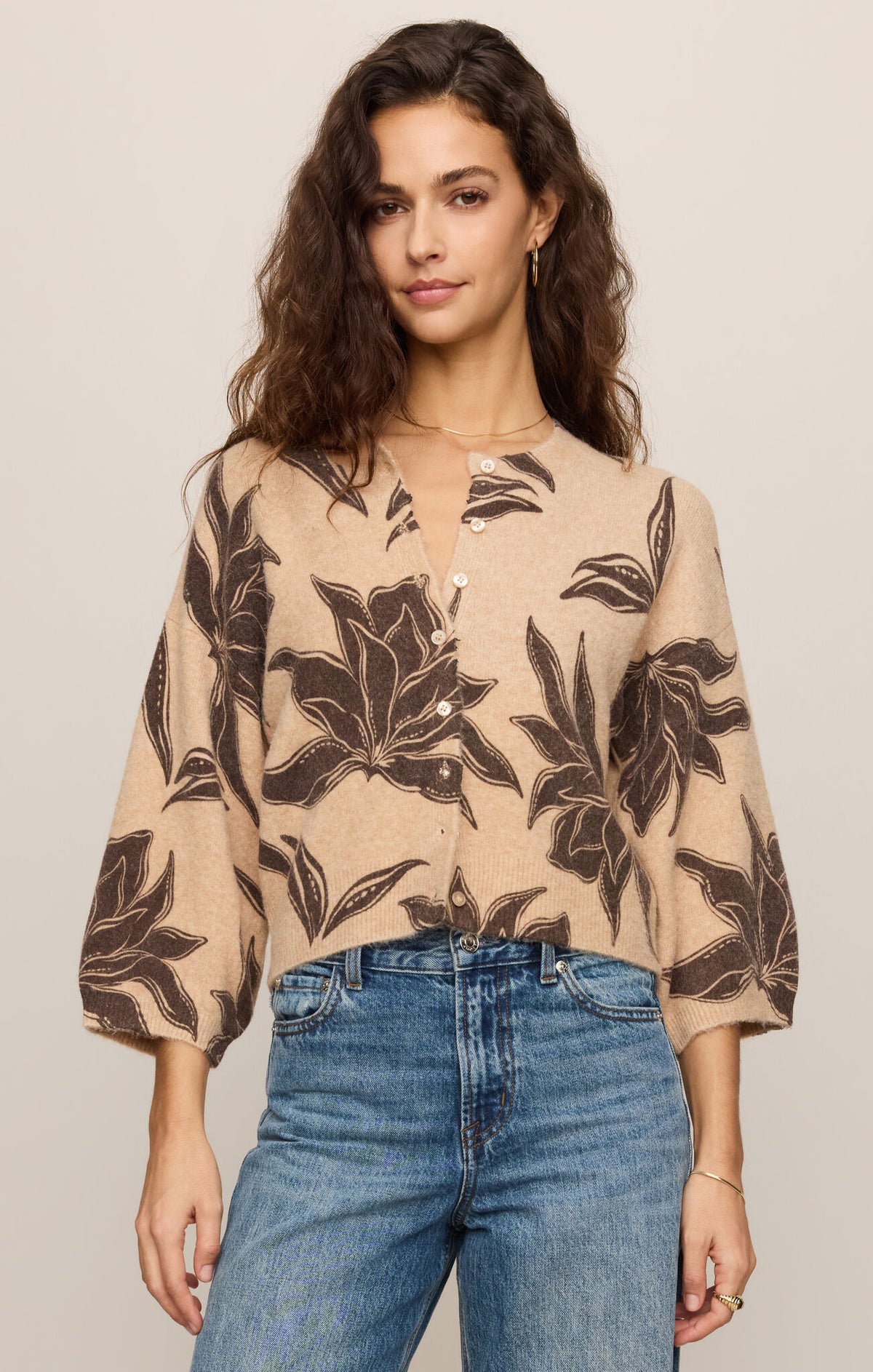 Valor Floral Cardi