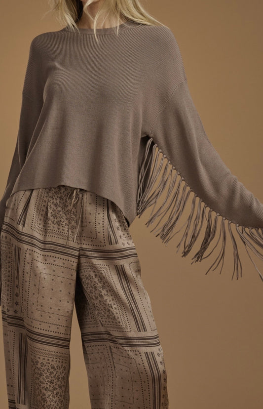 Willow Fringe Sweater