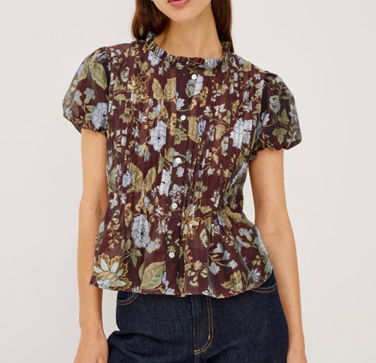 Pepper Printed SS Top