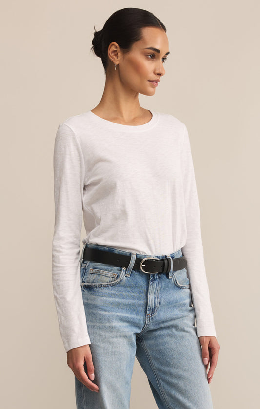 Long Sleeve Slub Tee